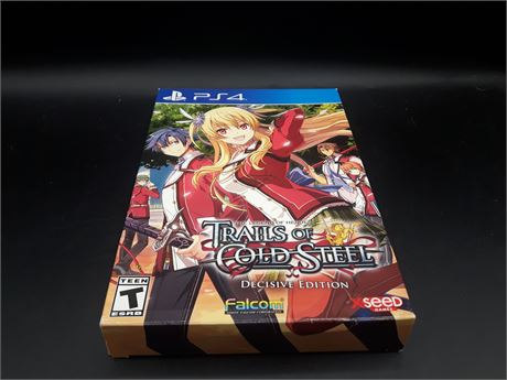 TRAILS OF COLD STEEL - VERY GOOD CONDITION - PS4