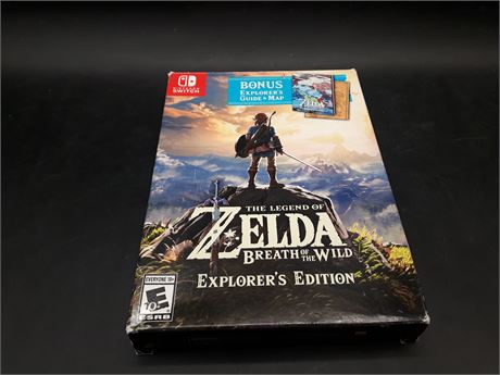 ZELDA BREATH OF THE WILD COLLECTORS EDITION - SWITCH