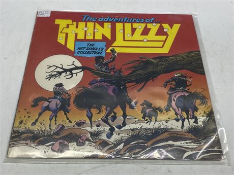 UK PRESS THE ADVENTURES OF THIN LIZZY - VG+ (slightly scratched)