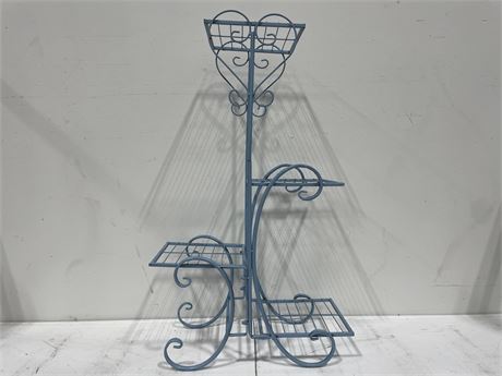 4 TIER METAL PLANT STAND 32”