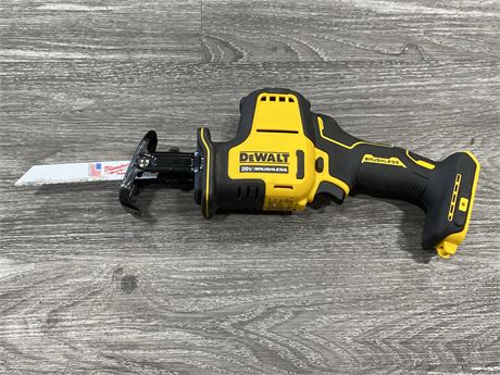DEWALT CORDLESS COMPACT RECIPROCATING BRUSHLESS SAW (NO BATTERY)