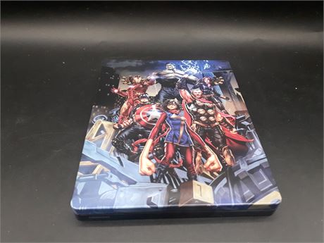 MARVEL AVENGERS - STEELBOOK COLLECTORS EDITION - EXCELLENT CONDITION - PS4
