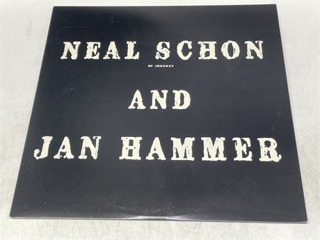 NEAL SCHON AND JAN HAMMER - OF JOURNEY PROMO - NEAR MINT (NM)