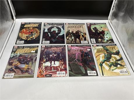 NEW WARRIORS #1-8 (NM+ or better)