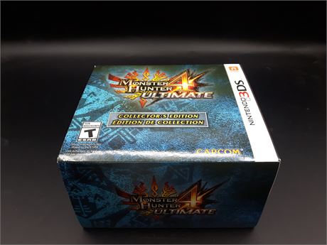 MONSTER HUNTER 4 ULTIMATE COLLECTORS EDITION - CIB - EXCELLENT CONDITION - 3DS