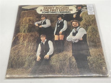 1970 ORIGINAL CANADIAN PRESS KENNY ROGERS & THE FIRST EDITION - VG (SCRATCHED)