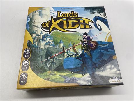 LORDS OF XIDIT BOARD GAME