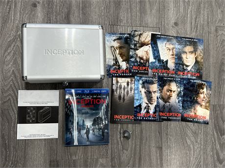 INCEPTION BLU RAY COLLECTORS SET