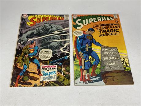 SUPERMAN #215 & #216