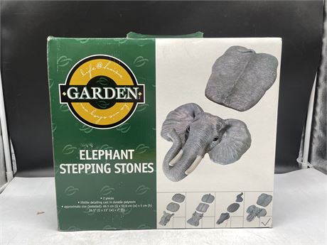 GARDEN JARDEN ELEPHANT STEPPING STONES