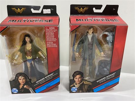 2 NEW WONDER WOMAN COLLECTABLES