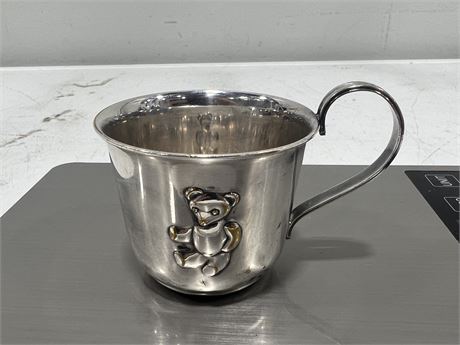 .800 SILVER BABY CUP (2.5” tall)
