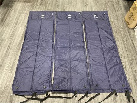 3 NORTH COUNTRY OUTDOORS SLEEPING PADS