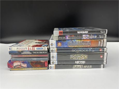 PC / PS3 GAMES & CDS