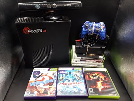 XB360 CONSOLE WITH GAMES