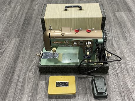 VINTAGE DOMESTIC SEWING MACHINE - MOST VERSATILE OF ALL