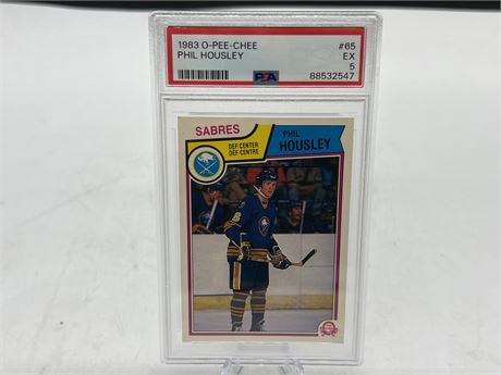 PSA 5 ROOKIE PHIL HOUSLEY - OPC