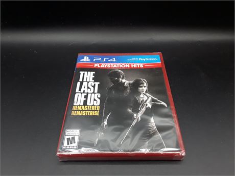 SEALED - THE LAST OF US REMASTERED - PS4