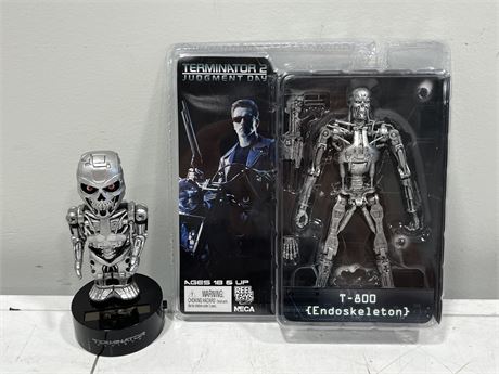 TERMINATOR JUDGEMENT DAY T-800 ENDOSKELETON IN BOX & COLLECTABLE