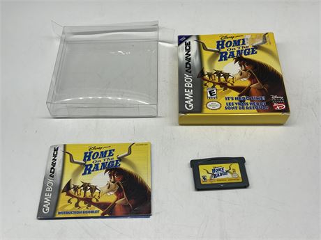 HOME ON THE RANCH - GAMEBOY ADVANCE COMPLETE W/BOX & MANUAL - EXCELLENT COND.