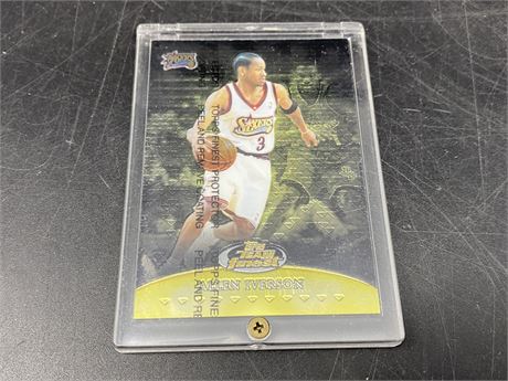 LIMITED EDITION IVERSON TOPPS CARD