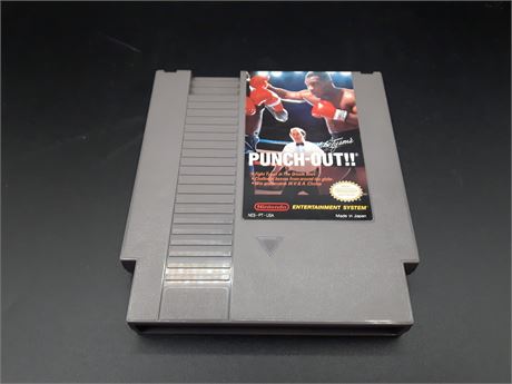 EXCELLENT CONDITION - MIKE TYSON'S PUNCH OUT - NINTENDO