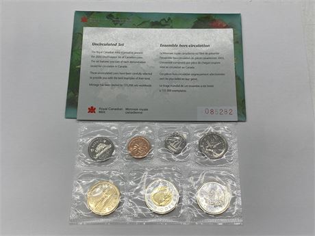 2003 RCM UNCIRCULATED COIN SET