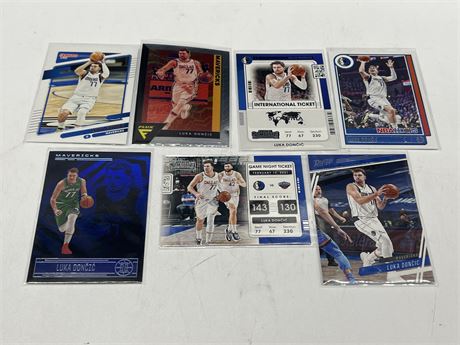7 LUKA DONCIC CARDS
