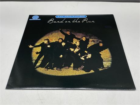 PAUL MCCARTNEY & WINGS - BAND ON THE RUN - HALF SPEED MASTERED - EXCELLENT (E)