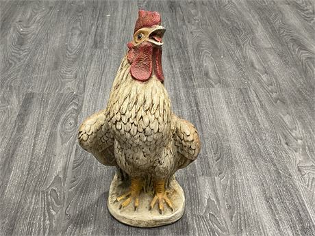 HEAVY 17” CEMENT ROOSTER