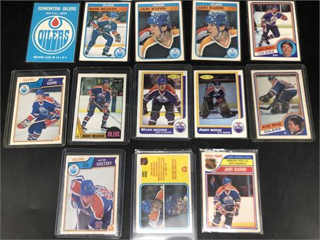MISC OILERS CARDS