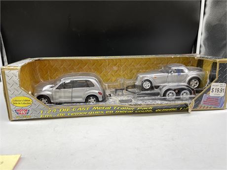 COLLECTORS EDITION 1:24 DIECAST METAL TRAILER PACK