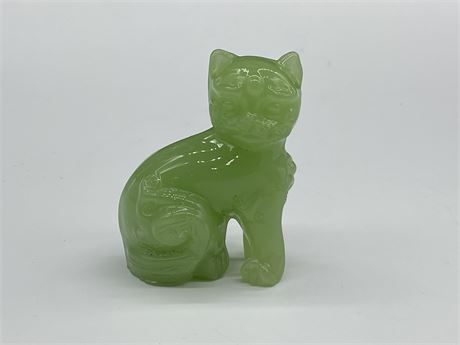 JADE COLOURED CAT (3.5”)