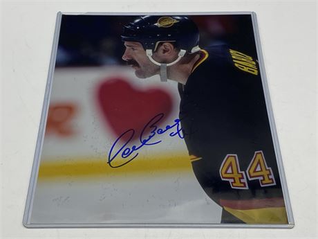 SIGNED DAVE BABYCH PHOTO (8”X10”)