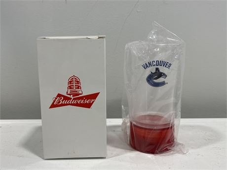 BUDWEISER RED LIGHT GOAL BEER CUP - BLUETOOTH SYNC