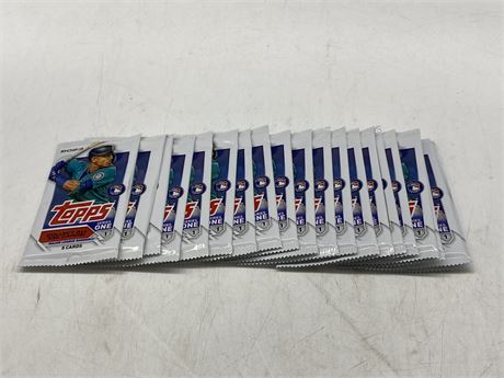 20 SEALED NFL TOPPS 2023 SERIES ONE CARD PACKS