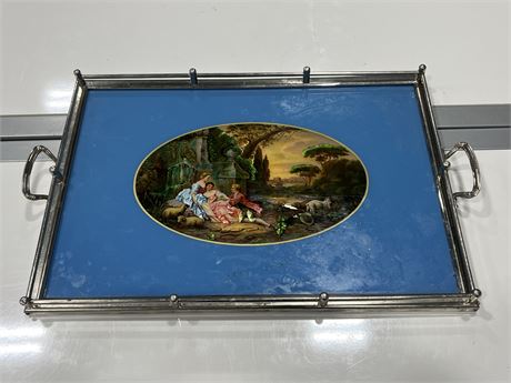 VINTAGE MADE IN GERMANY TRAY (22”x14”)