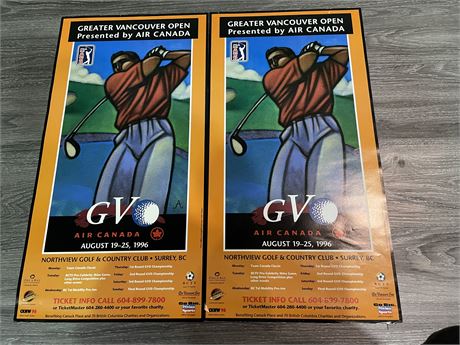 2 PGA GREATER VANCOUVER OPEN POSTERS