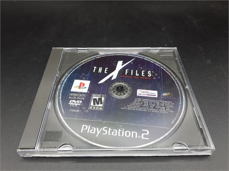 X-FILES - VERY GOOD CONDITION - PS2