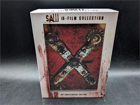 SAW 10 FILM COLLECTION - VERY GOOD CONDITION - DVD