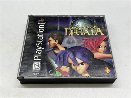 LEGEND OF LEGAIA - PS1 - COMPLETE IN CASE