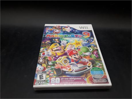 SEALED - MARIO PARTY 9 - WII