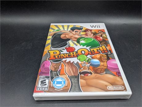 SEALED - PUNCH OUT - WII