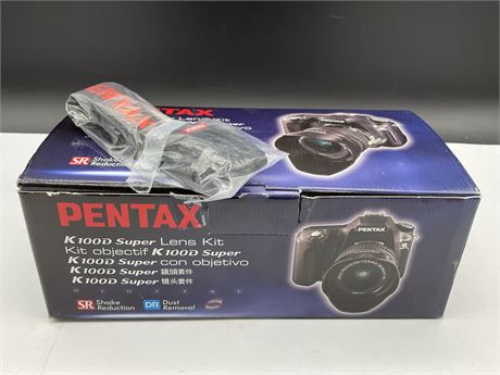 PENTAX K100D DIGITAL CAMERA W/2 LENSES & ACCESSORIES (GREAT CONDITION)