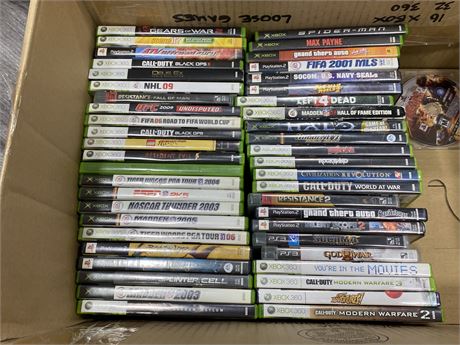 90+ MISC. VIDEO GAMES (46 Games in the booklet)