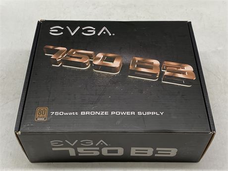 EVGA 750B3 750 WATT BRONZE POWER SUPPLY