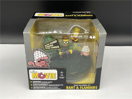 NEW SIMPSONS “BART AND FLANDERS” COLLECTABLE BY MCFARLANE
