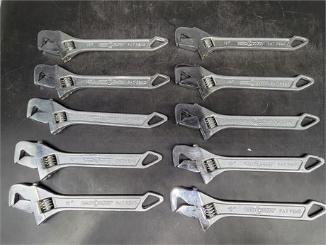 10 NEW WRENCHES (10")
