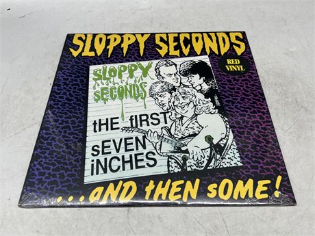 SEALED - SLOPPY SECONDS - THE FIRST SEVEN INCHES & THEN SOME