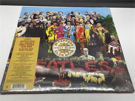SEALED ANNIVERSARY EDITION THE BEATLES - SGT. PEPPER’S 2 LP
